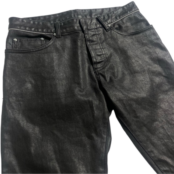 Balenciaga Waxed Denim Pants - Picture 2 of 5